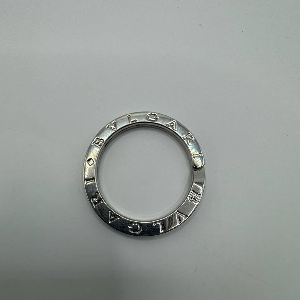 Bvlgari Silver Key Ring/Pendant
